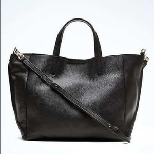 Banana Republic Portfolio slouch leather purse